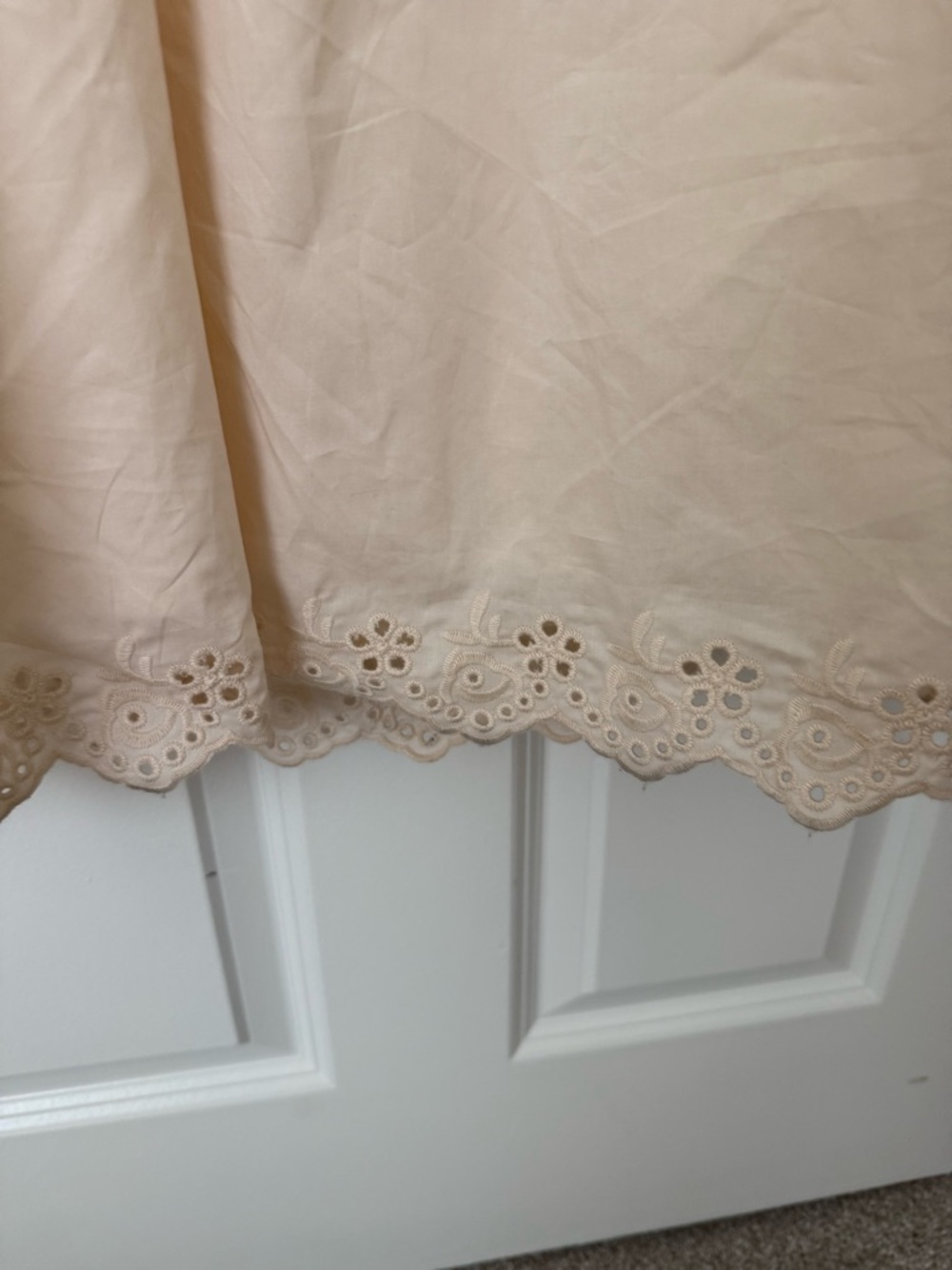 Daydreamer 100% Cotton Maxi Dress in Cream - Bump Friendly - 1XL - Picture 8 of 8